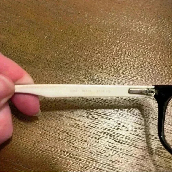 Converse K304 kids eyeglass frames black and white size 47 18 130 - Picture 7 of 11